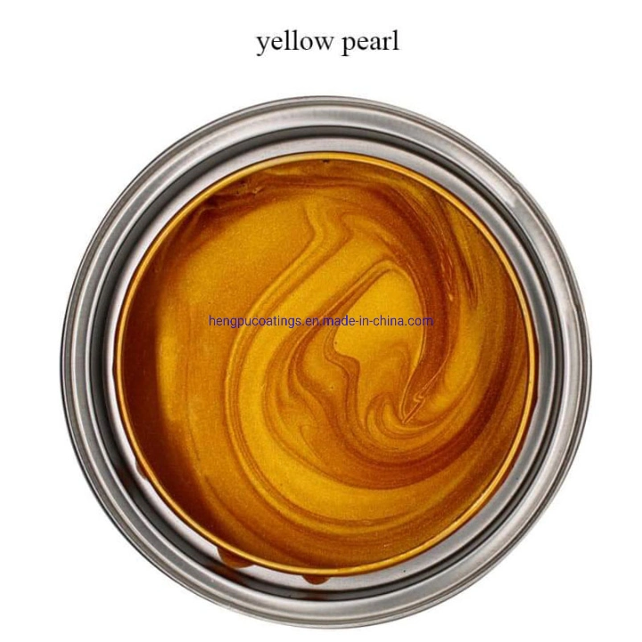 OEM High Flash Good Effect Acrylic Car Paint High Application Auto Paint HS 1K Red Pearl P012