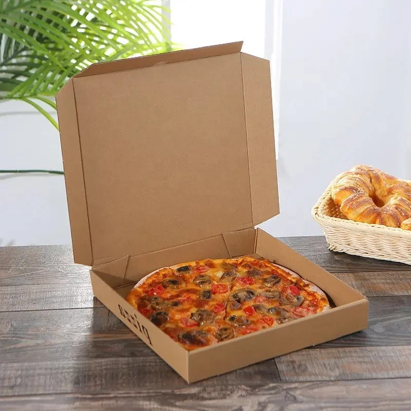 2023 Hot Selling Cheap personalizado reciclável caixa de pizza Carton Para embalagem