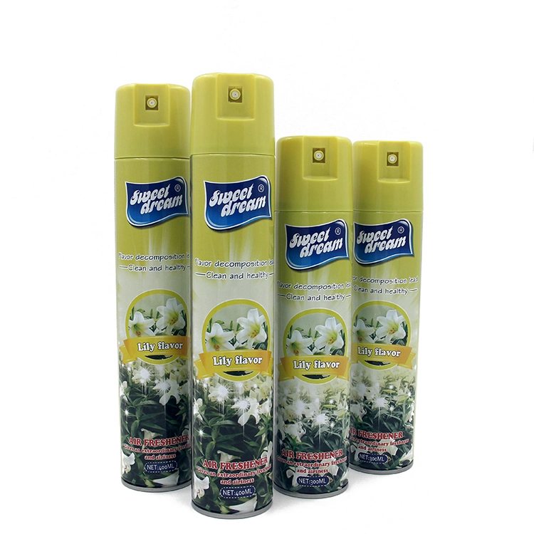 Eco-Friendly Feature 300ml 400ml Scented Air Freshener Spray