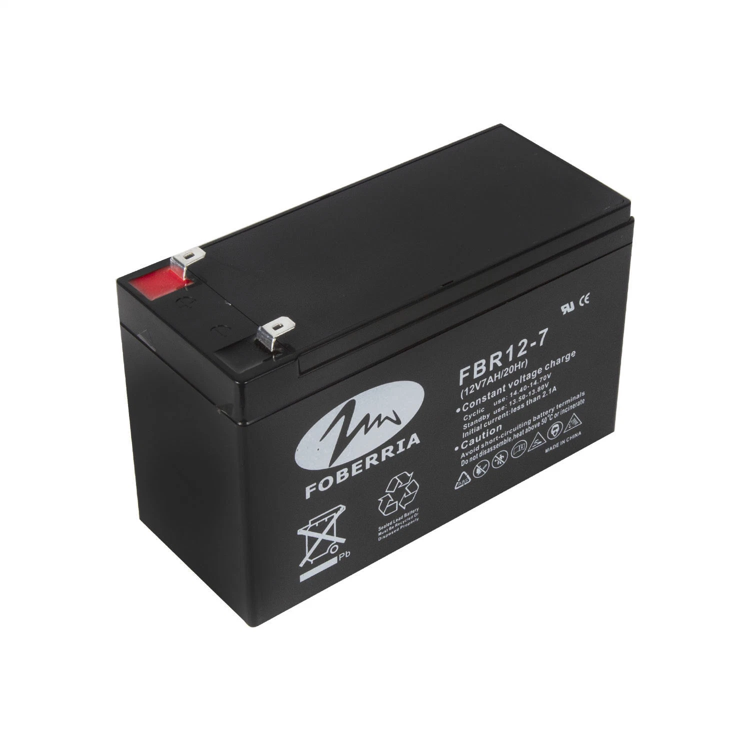 Batería UPS o batería de vehículo eléctrico plomo ácido AGM 12V7ah Para UPS Alarm / Power Tools