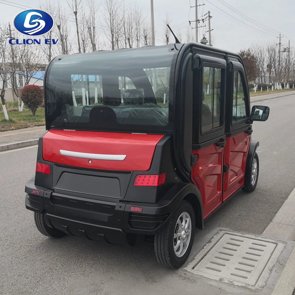 China Manufacturer Adult Small Electric Auto Cars with 4 Seats