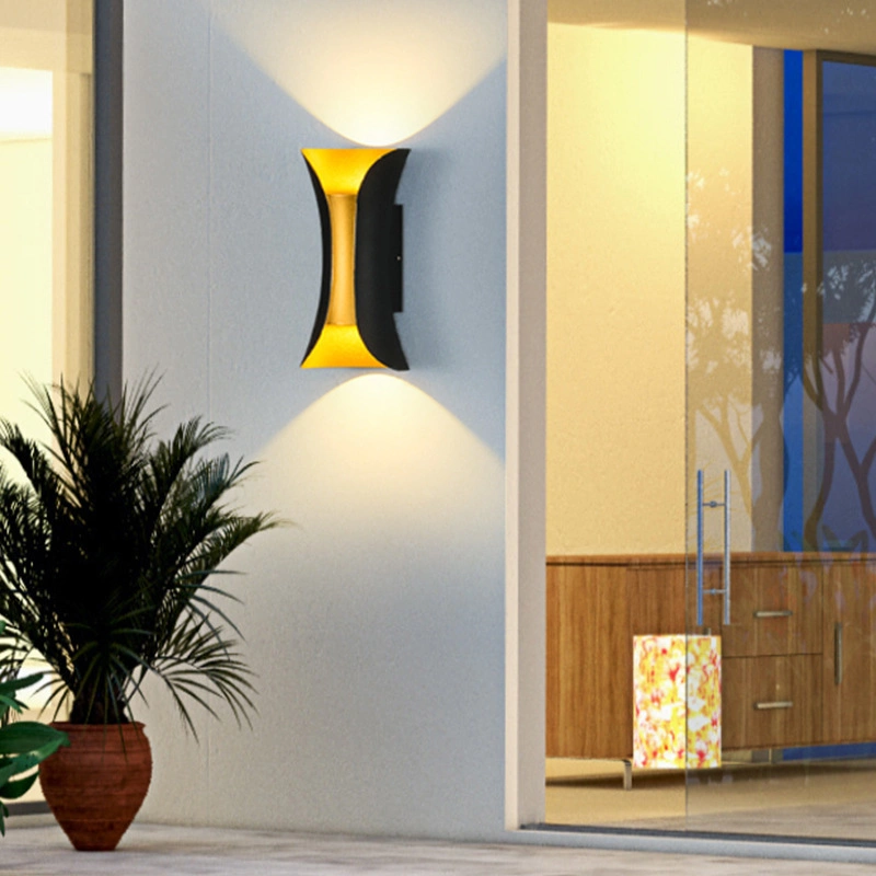 Modern LED Wall Light Sconces Outside Indoor Outdoor Wall Lamp Warm White Spot Night Light