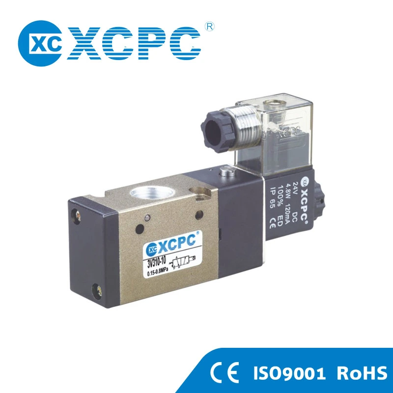 3V Series Silver Body Solenoid Valve