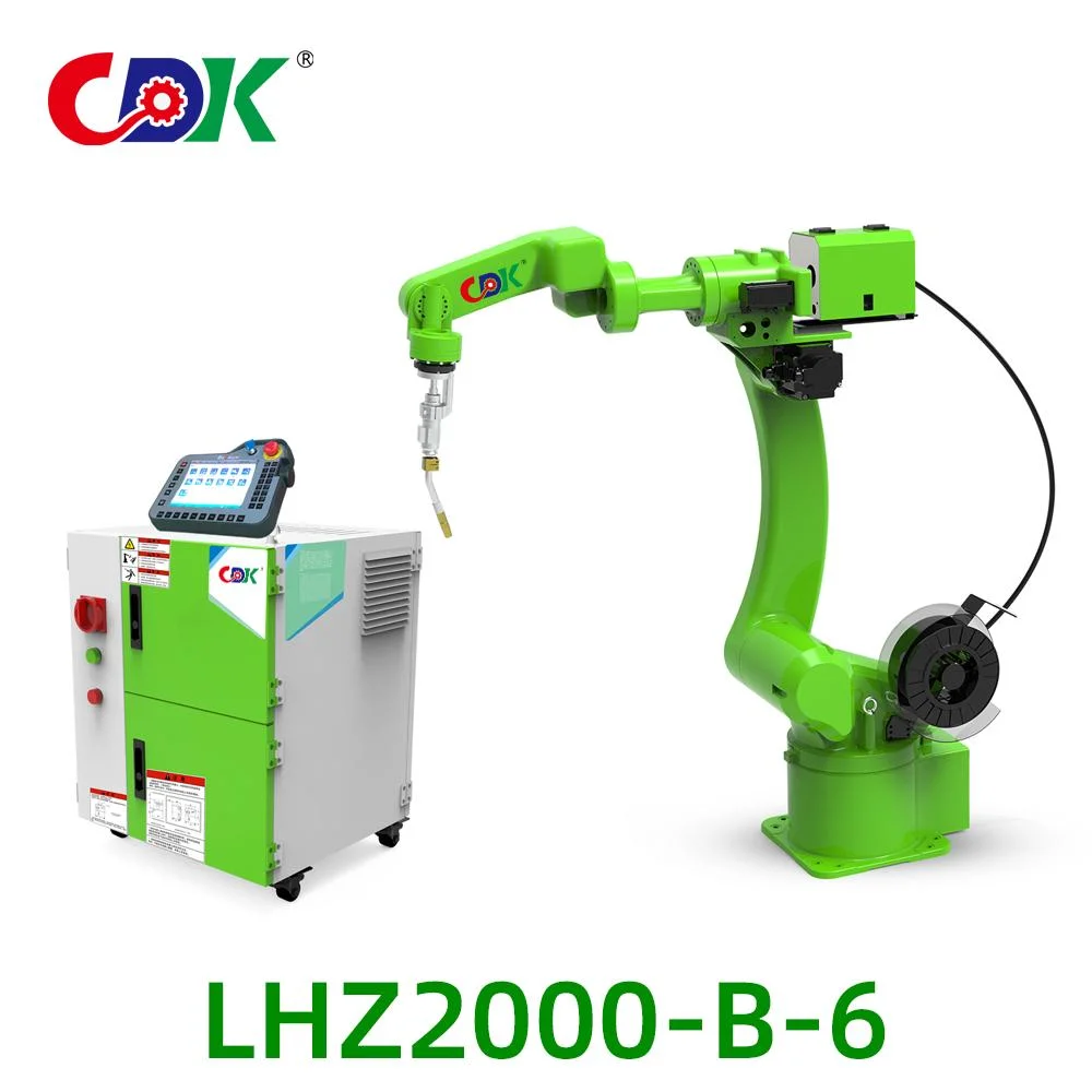 Venta caliente robustez el seguimiento láser Arc Lhz1500-B-6 del robot de soldadura de las soluciones de automatización de metal