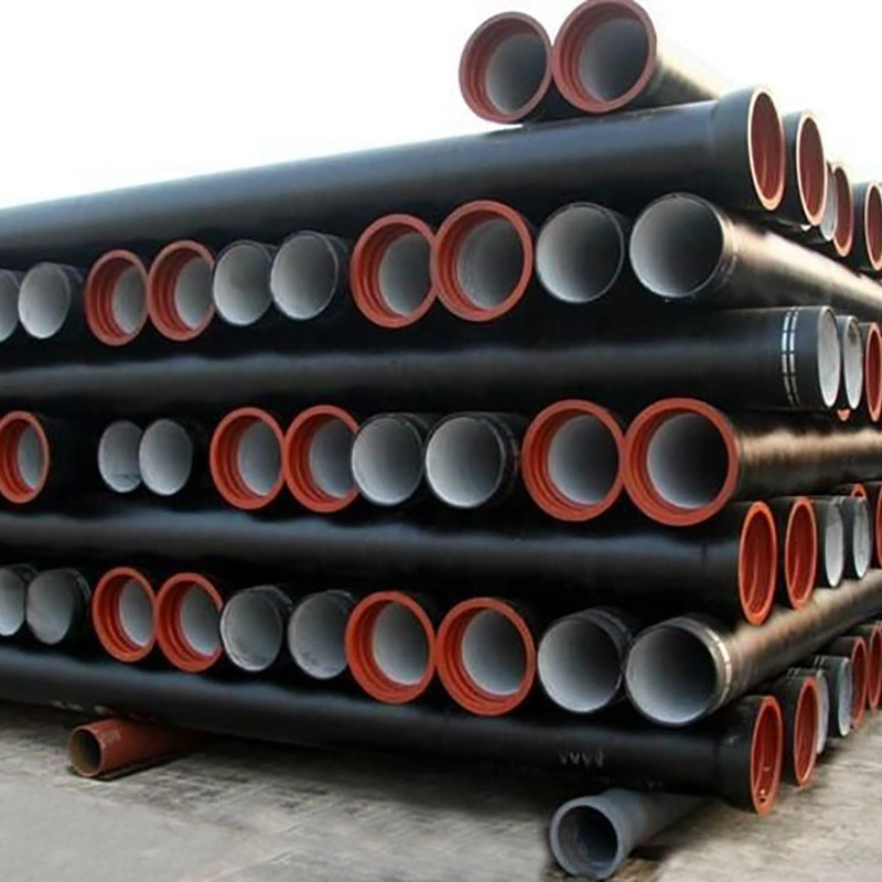 Ductile Iron Pipe Class K9 Cast Iron Pipe Length 5.7m-6.0m DN80-400 for Sewage Water