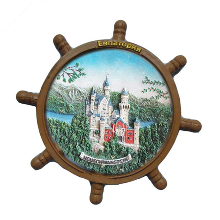 Good Quality 3D Russia Resin Scenery Fridge Magnets