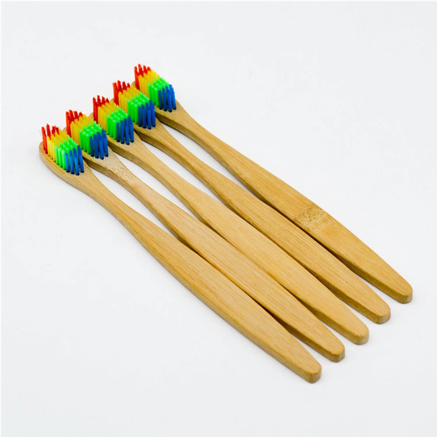 100% Natural Biodegradable Organic Eco-Friendly Travel Hotel Home Use Bamboo Toothbrush