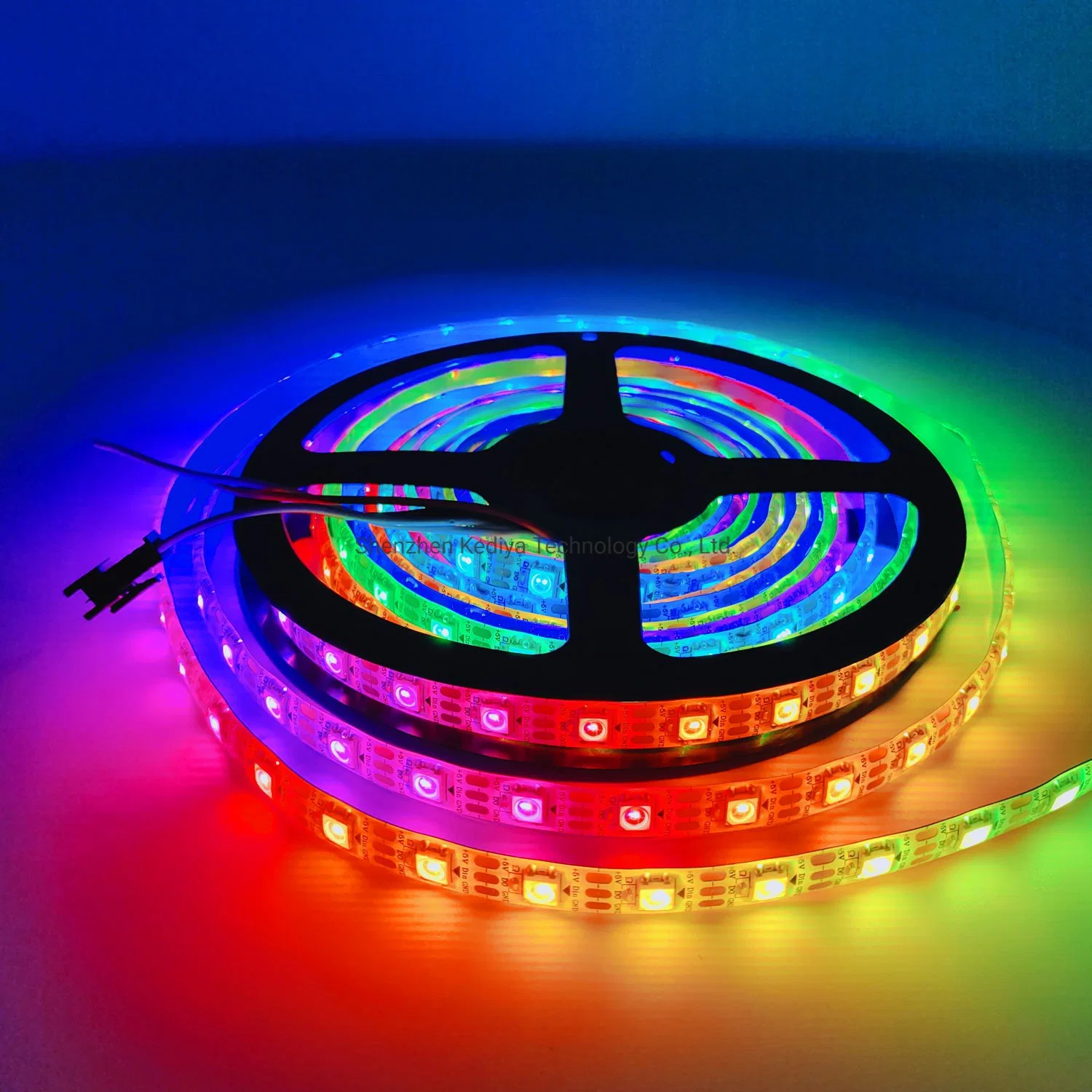 Christmas Outside LED Strip Light Ws2812b RGB LED Strip 60LEDs Digital DMX RGB LED Strip Ws2811 Ws2812b New Technology 12V RGB Digital LED Strip Type Ws2812