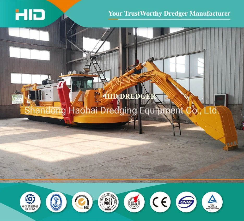 Selbst Walking amphibische Dredger Ausrüstung für Cutter Pumpe / Spiling / Weed Rechen / Bagger / Bagger Bagger