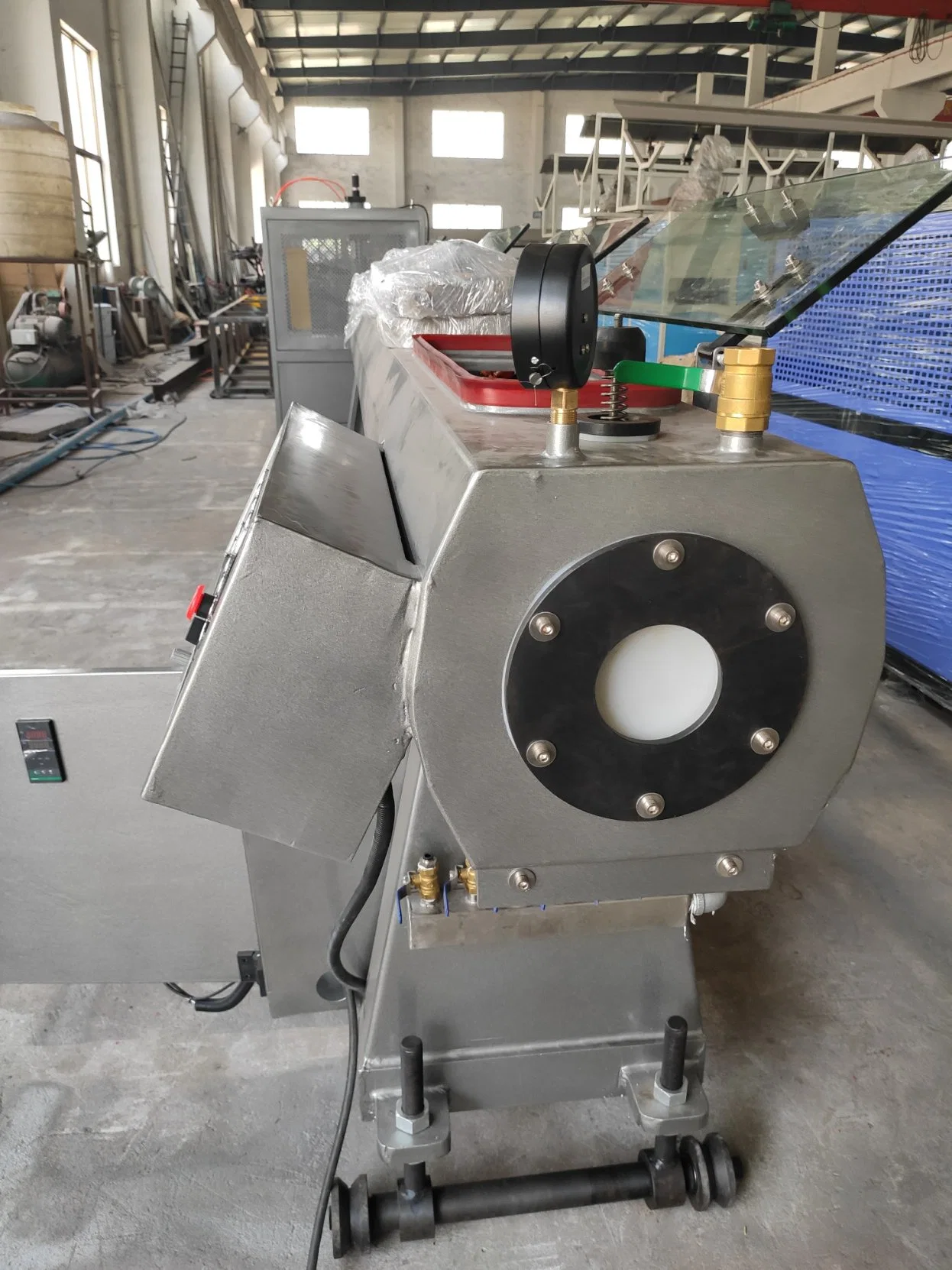 Single Screw Extruder for HDPE LDPE PVC Hose Pipe with Different Diameter