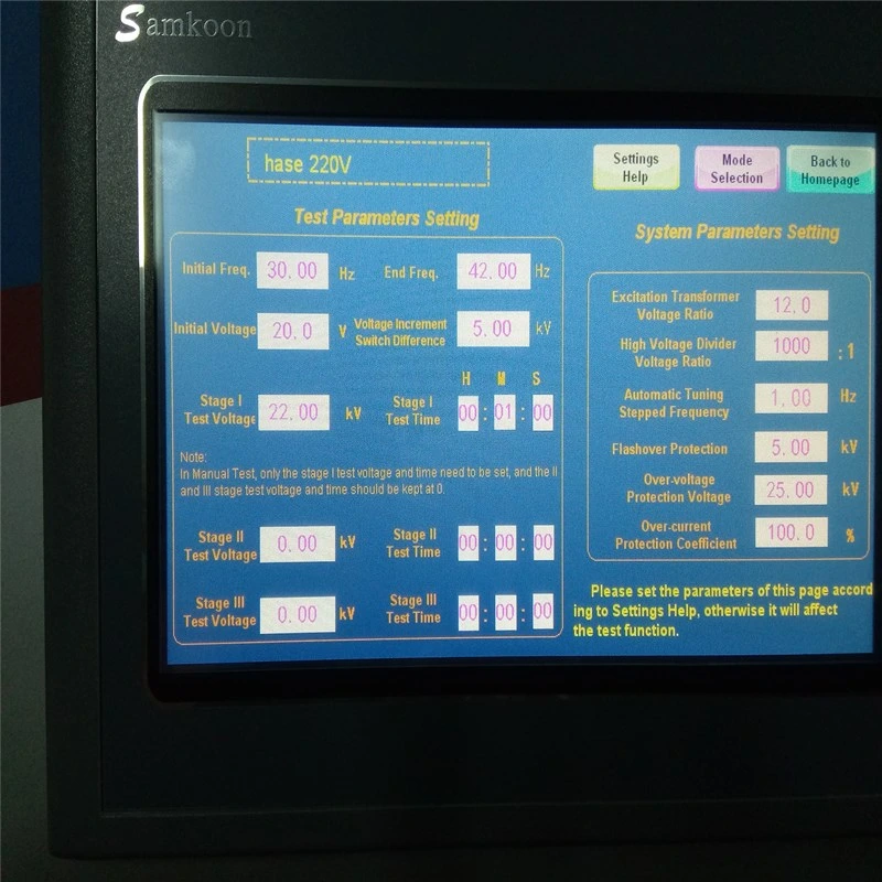 Best Price Variable Frequency AC Resonance Test System Cable Frequency Conversion Resonance Test Device-Sxbp