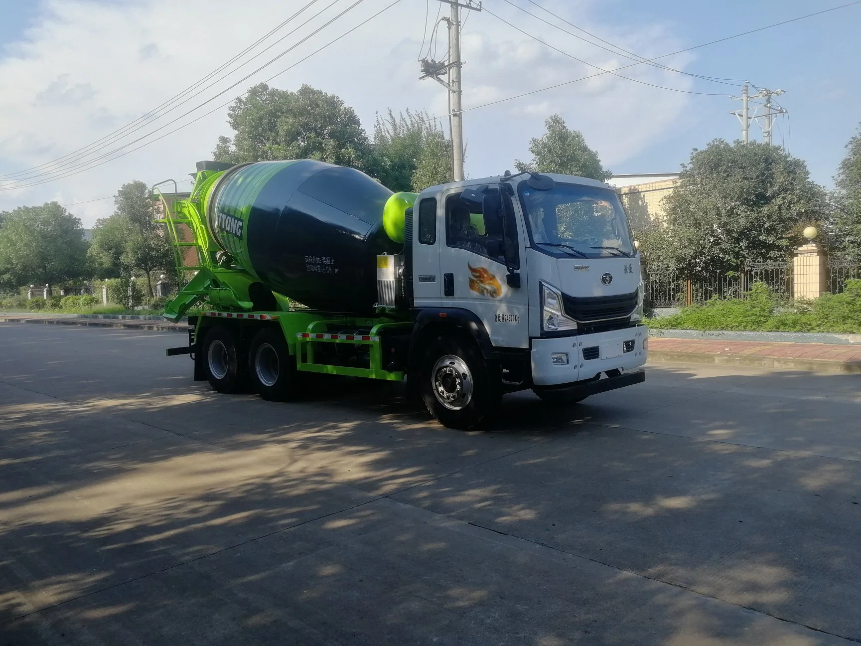 HOWO 8m3 Concrete Mixer Truck Cement Drum Tanker Construction Truck