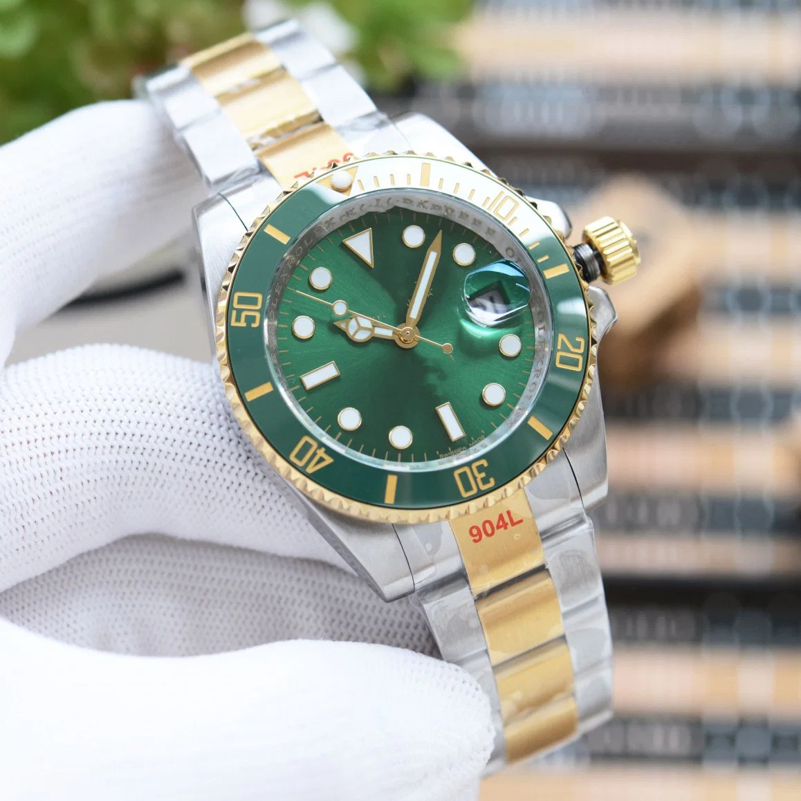 5A Luxury Noob Luminous Watch Eta 2836 Movement 904L Steel 116610ln Automatic Watch Sub Aaaaa Replica Watches for Men