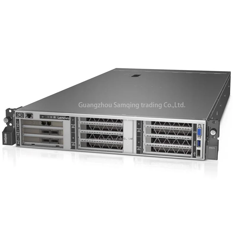 Компания Lenovo. Sr670 сетевой сервер 2U/Intel Xeon 4216 CPU/128g ОЗУ/2X10 Гб Network Card/GPU/Dpu