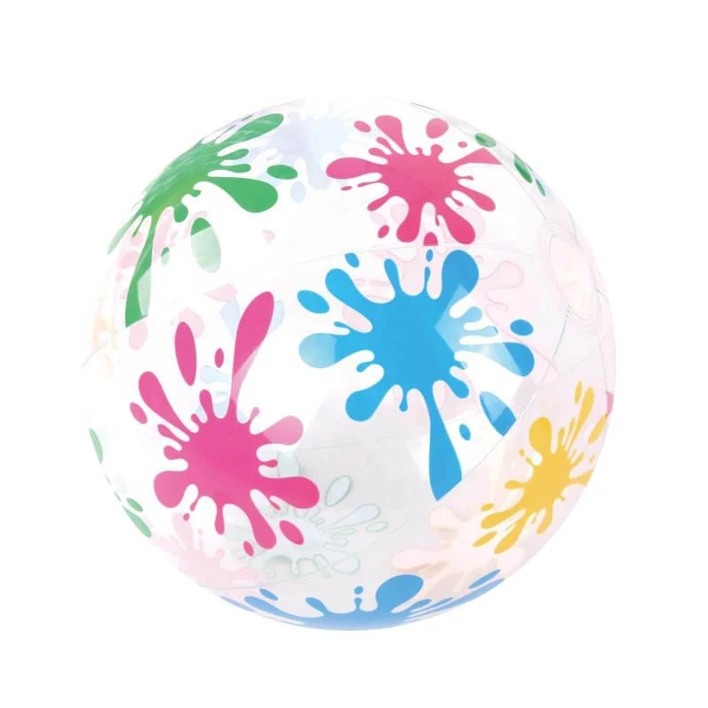 Promoción Clear PVC inflable Beach Ball