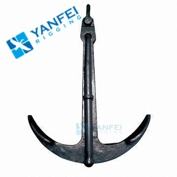 Heavy Duty Pinted Marine Anchor Mooring Equipments