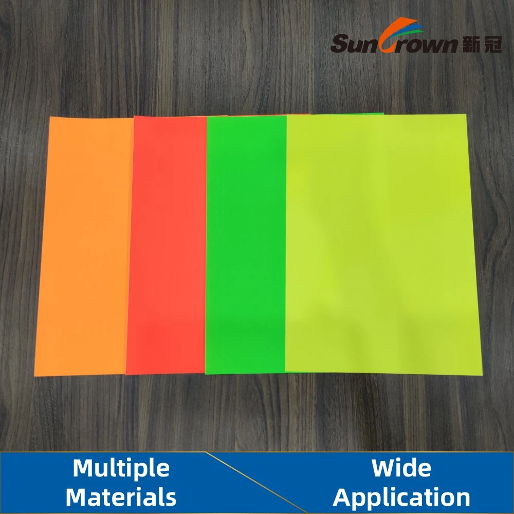 Color Fluorescent Paper for Label Materials
