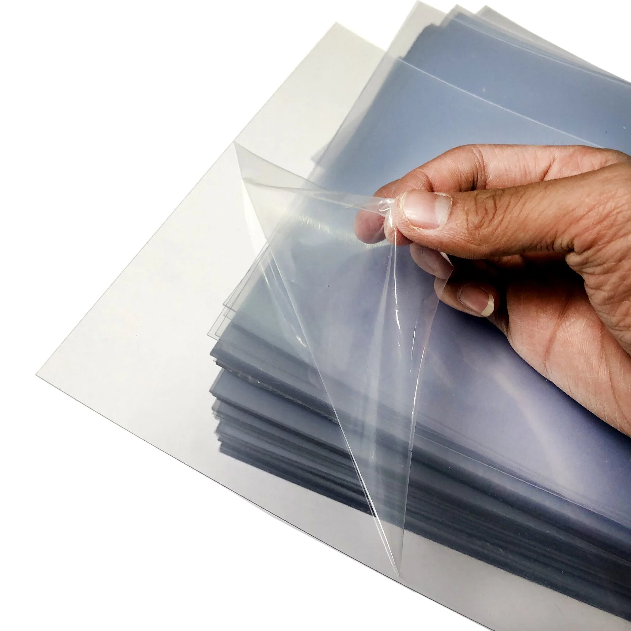 Super Clear Transparent Rigid PVC Plastic Sheets with PE Protective Film