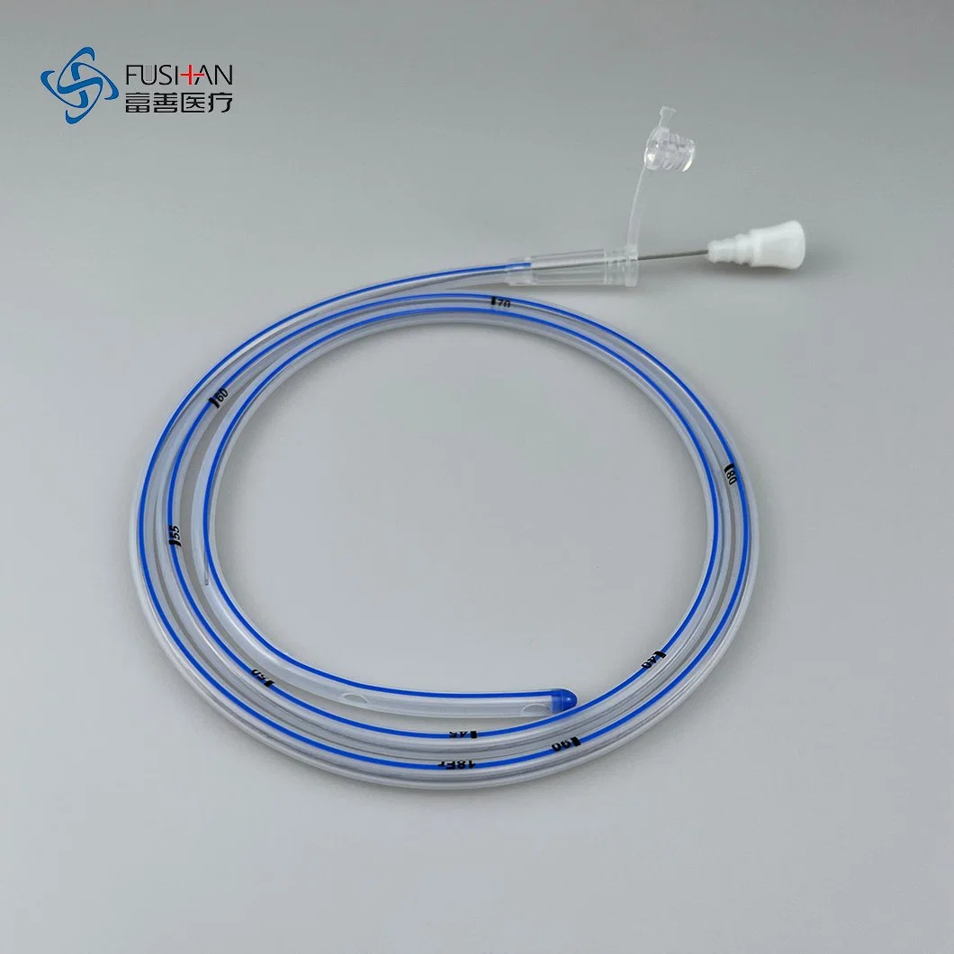 Disposable Sterile Silicone Nasogastric Tube Stomach Tube Feeding Tube Medical Supply CE ISO Certificate