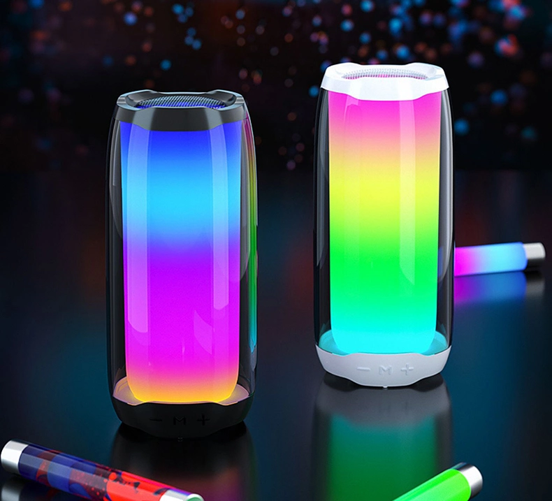 Camping Outdoor Wireless Bluetooth Speaker with Colourful LED Light T24-Mini