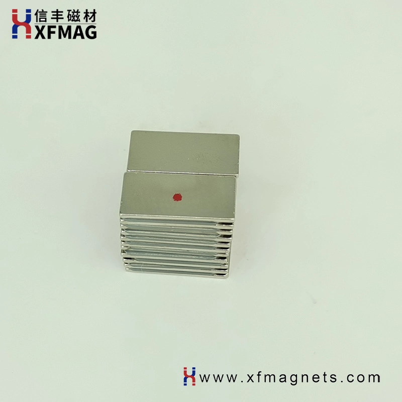 Square Nickel Permanent Rare Earth Magnetic Strong 10*6*1 NdFeB Block Neodymium Magnet