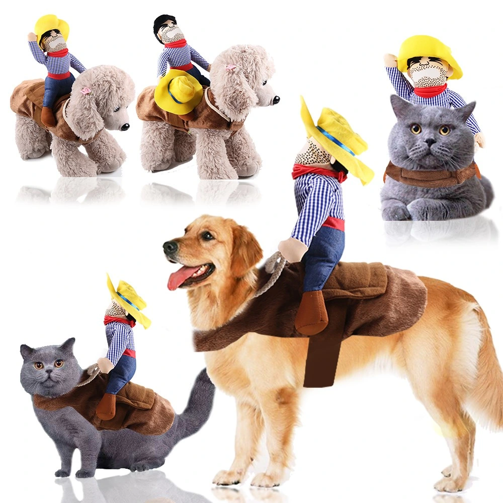 Halloween Trendy Pets Clothes Accessories Riding Horse Dog Winter Clothes