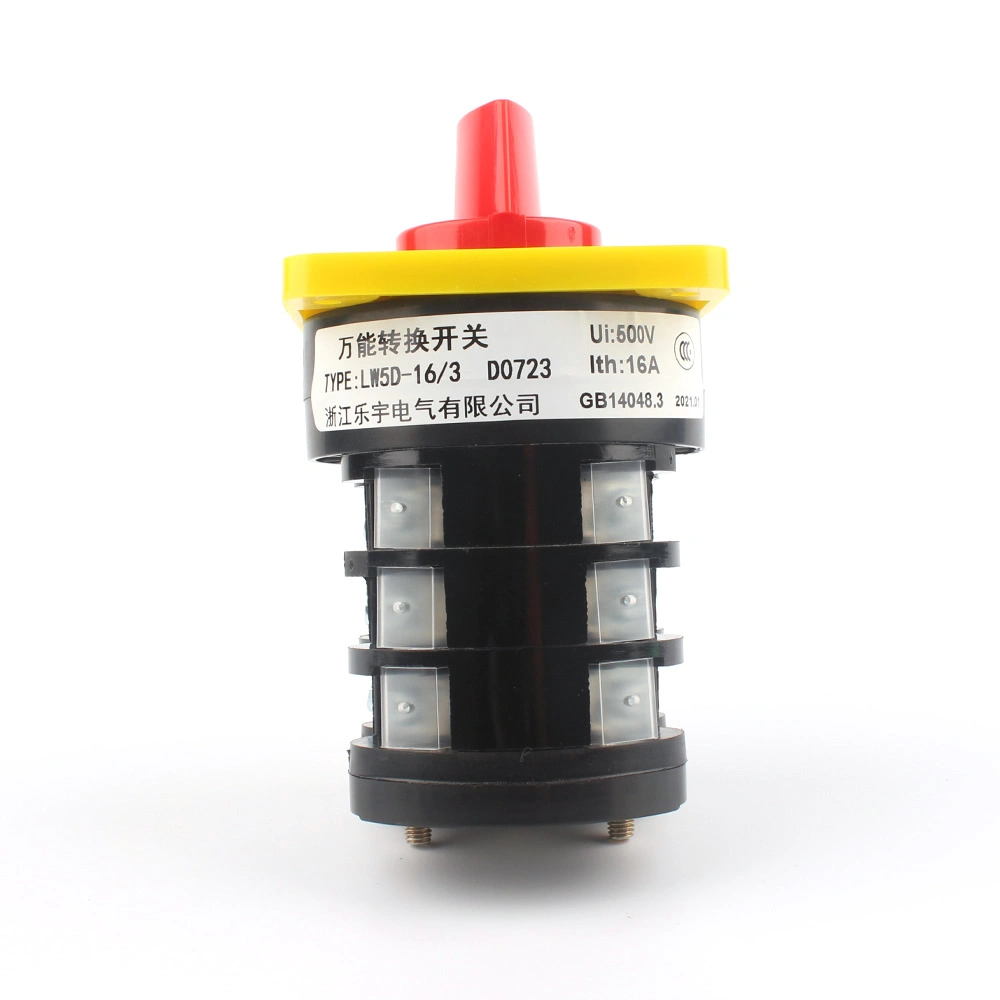 Lw5d-16 Manual Change Over Rotary Switch Waterproof Rotary Switch