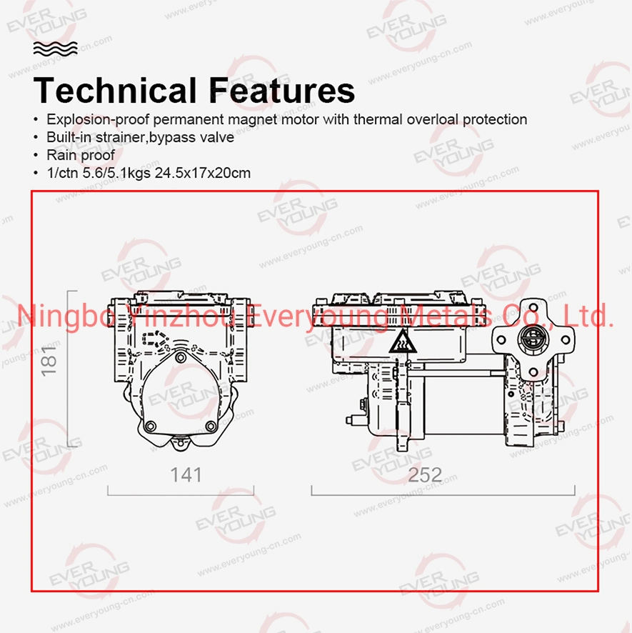 Fuel Transfer Pump 12V DC Gasoline Dispensing Equipment Petrol Transfer Pump