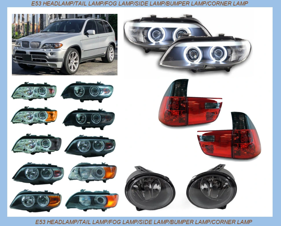 E36 Headlight /Tail Light /Fog Light /Side Light /Bumper Light /Corner Light /L63121393272/R 63121393271 /L82199403096 /R 82199403095/L63138353277/R 63138353278