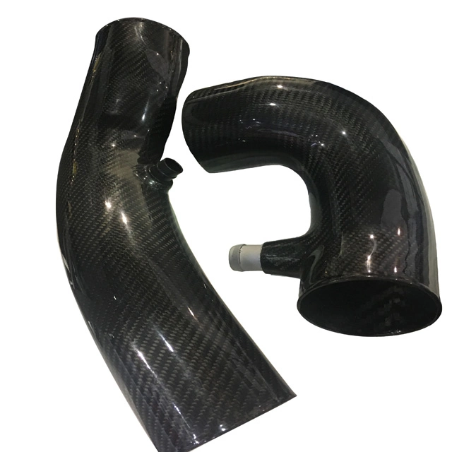 High quality/High cost performance  Universal 3K Twill Glossy Carbon Fiber Cold Air Intake Pipe