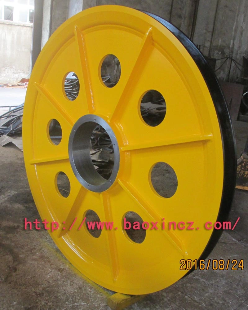 Factory Price High Standard API 8c Sheave Large Steel Pulley