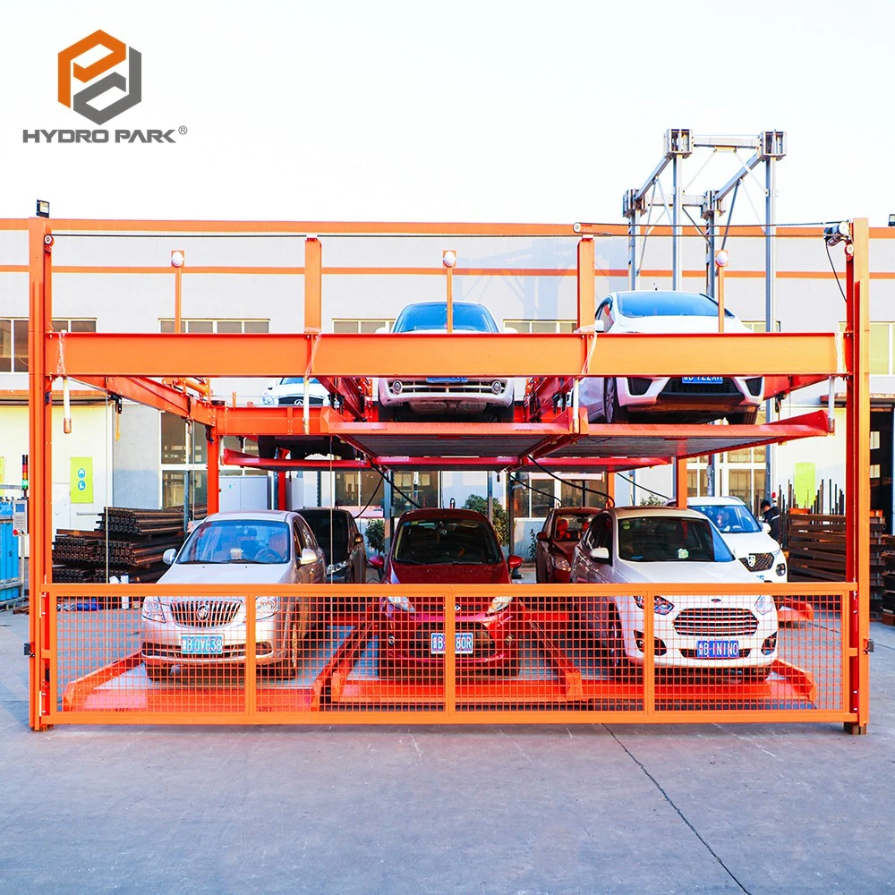 TUV CE Approved Lift & Slide Automated Hydraulic Puzzle Car Parking Tower Blocks