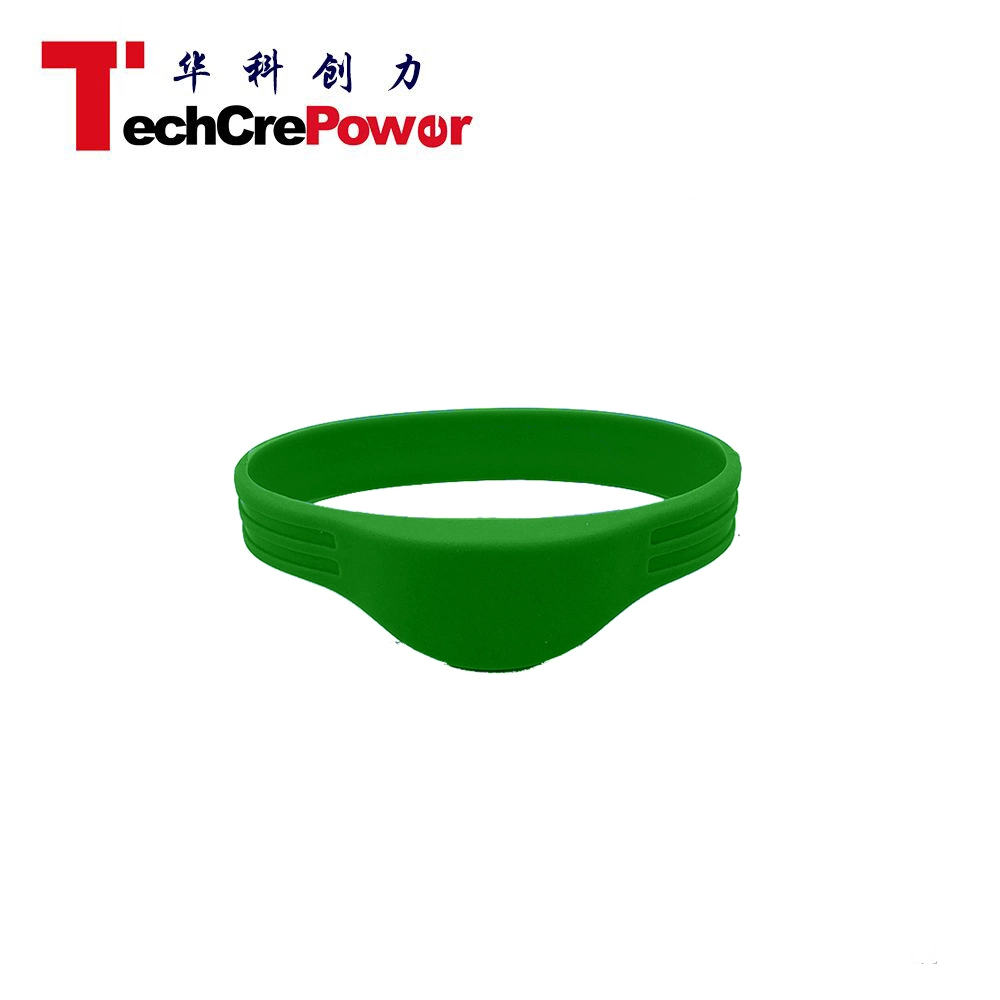 Customized Waterproof RFID Silicone Bracelet/Wristband with Mf1 S70