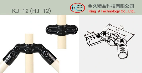 Metal Joint Kj-12 for Lean Pipe Rack