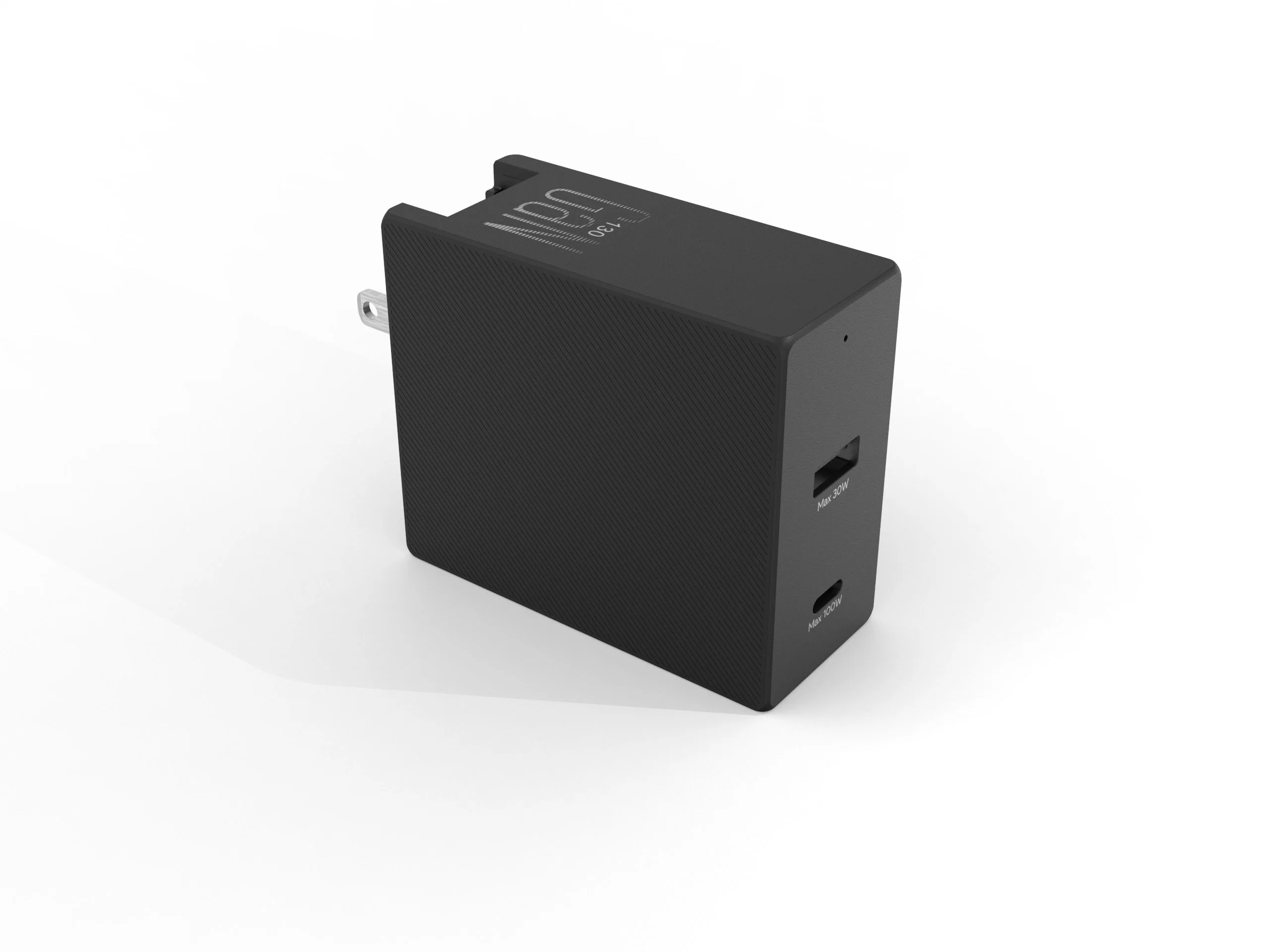 Chargeur de GaN 130W avec 1 C et 1 port un port