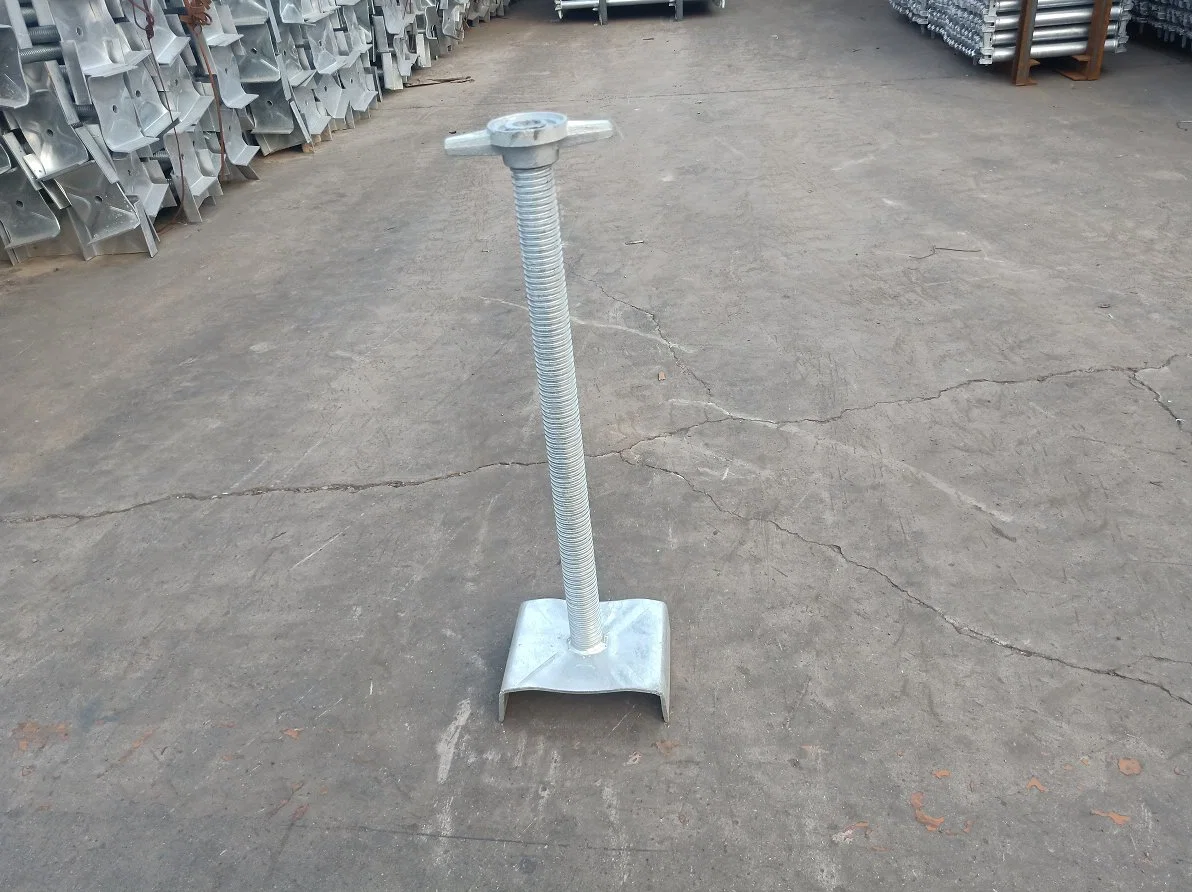 Construction Scaffolding Adjustable Screw Jack Base U Head