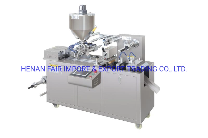 Dpp Alu PVC Automatic Tablet Capsule Flat Plate Blister Packaging Machine