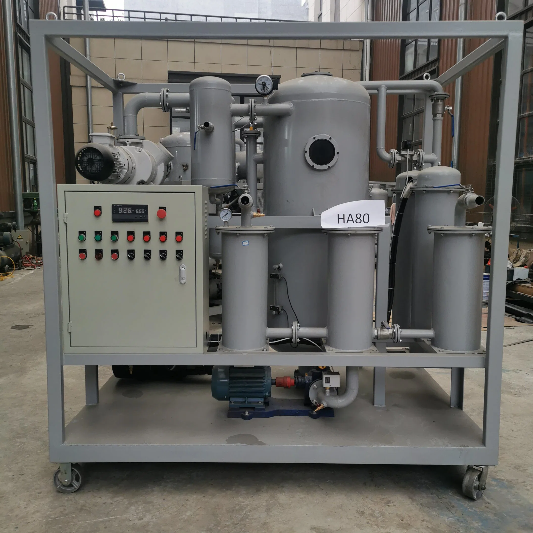 High Quality Double Stage Vacuum Transformer Oil Purification Machine