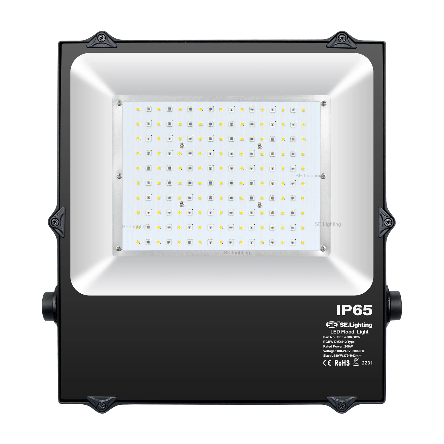 IP65 Wireless DMX RGBW LED-Projektor für Bühnenbeleuchtung D