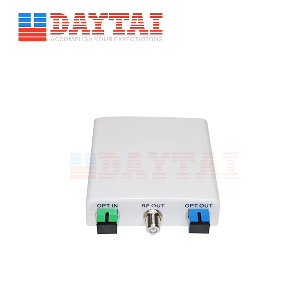 Cheap nodo óptico de fibra óptica FTTH Wdm receptor para TV Digital &amp;analógico