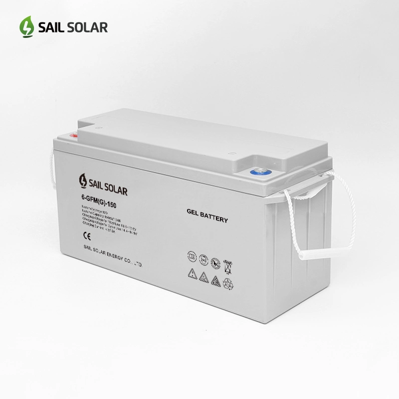 Prix d'usine de la batterie solaire Sail Gel 12V 100Ah 150Ah 180Ah 250Ah.