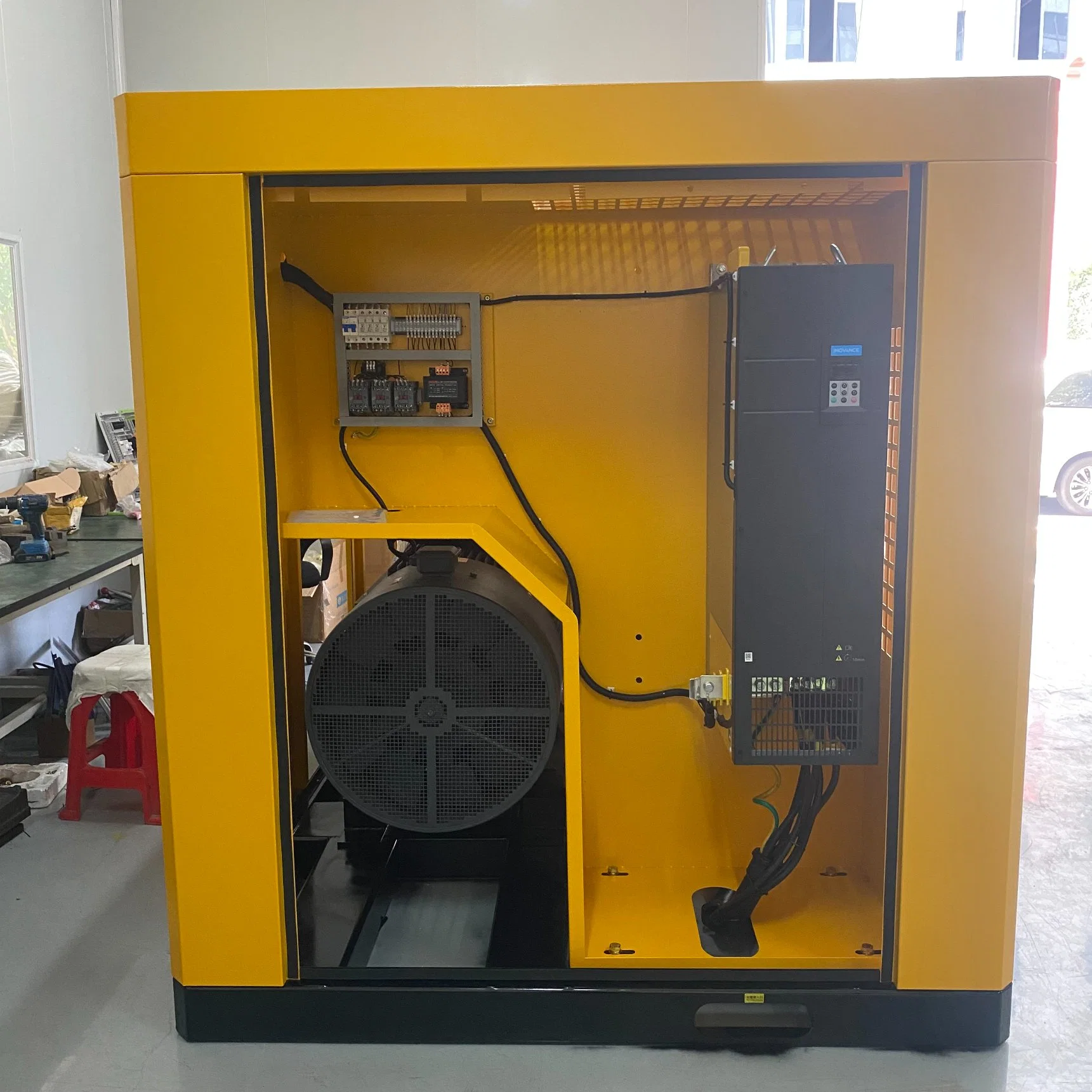 220kw China Industrial Equipment Electric Rotary Silent Oil Free Air Compressor