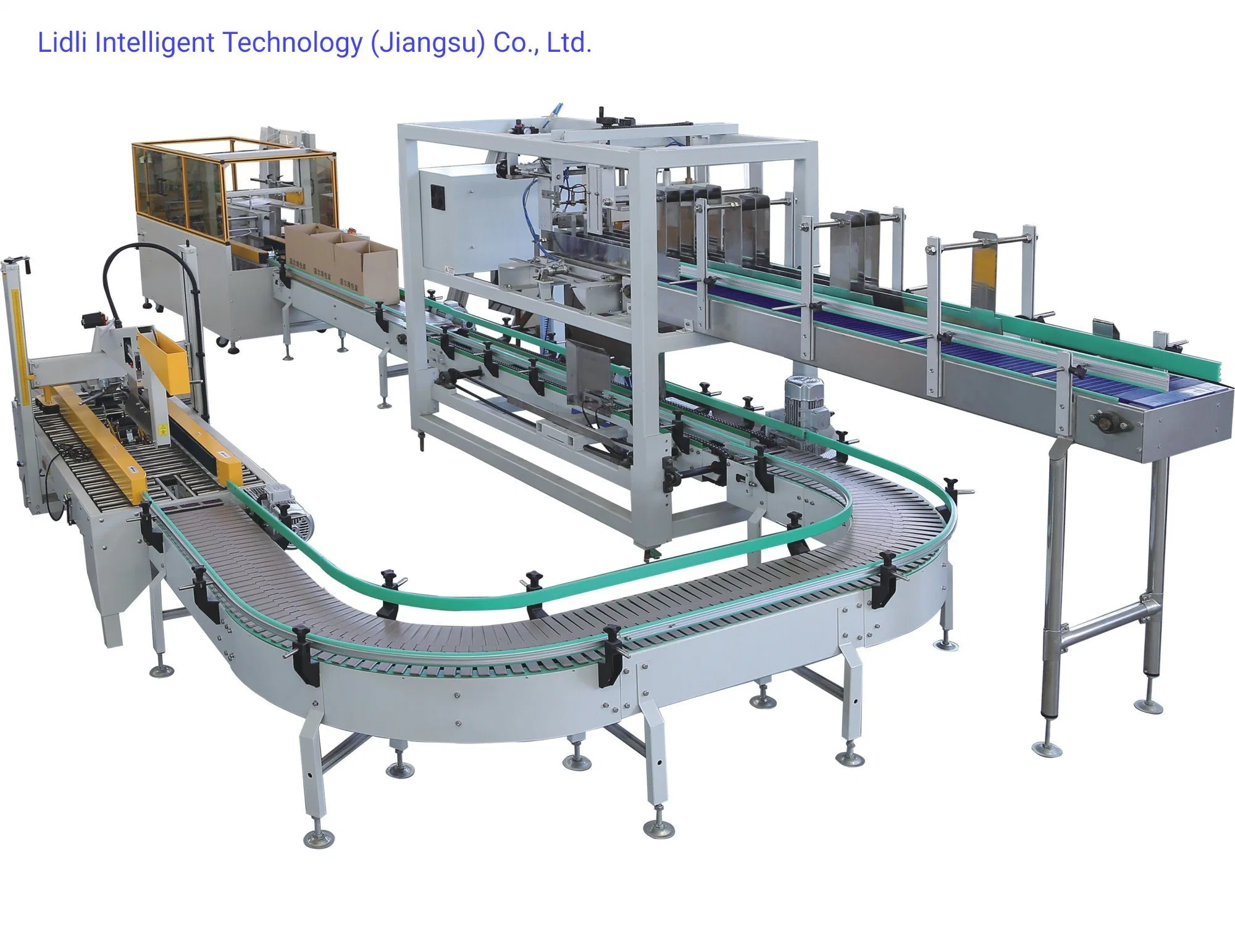 Automatic Case Packer Case Packing Machine, Carton Packer for Juice Bottle