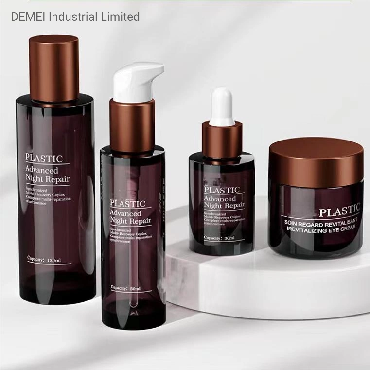 Hot Selling Private Label Skin Care Bottle Jar Set