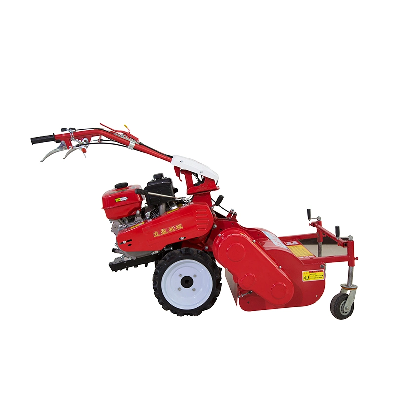 Liying Mini Power Tiller Straw Crusher Flail Mower Machine Grass Shredder Returning Machine