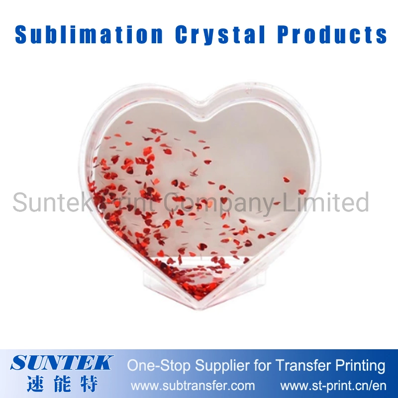 Valentine's Day Gift-Sublimation Blank Crystal Snowball