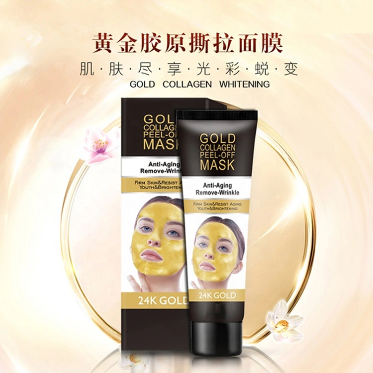Hot Sale Anti-Aging 24K Gold Collagen Peel off Facial Mask
