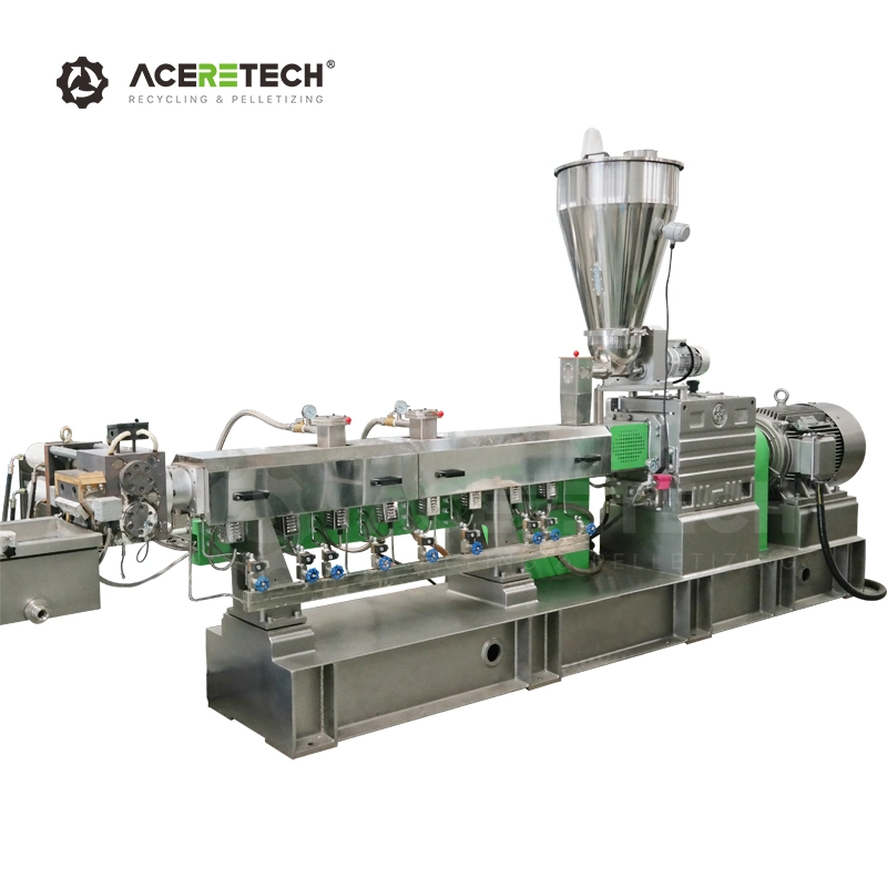 ATS Professional Service PE/Pet/ABS/PVC Hot-Cut Plastic Recycling Granules Production Machine