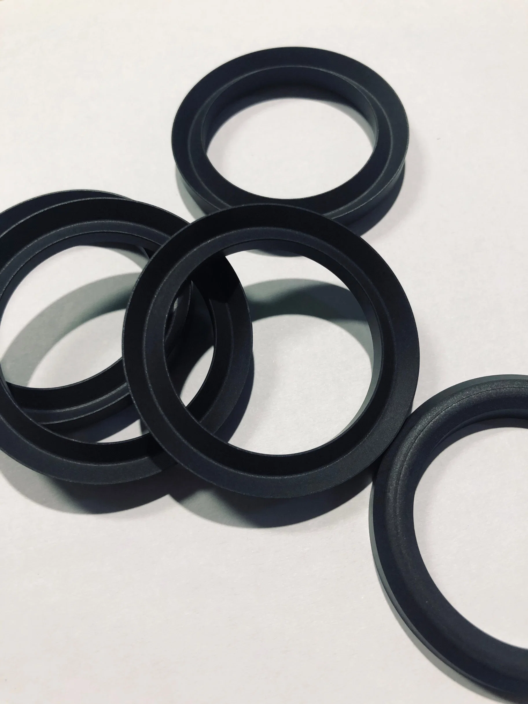 V Ring of PTFE+PPS+Carbon Material Sealing Ring with High Temperature Resistance