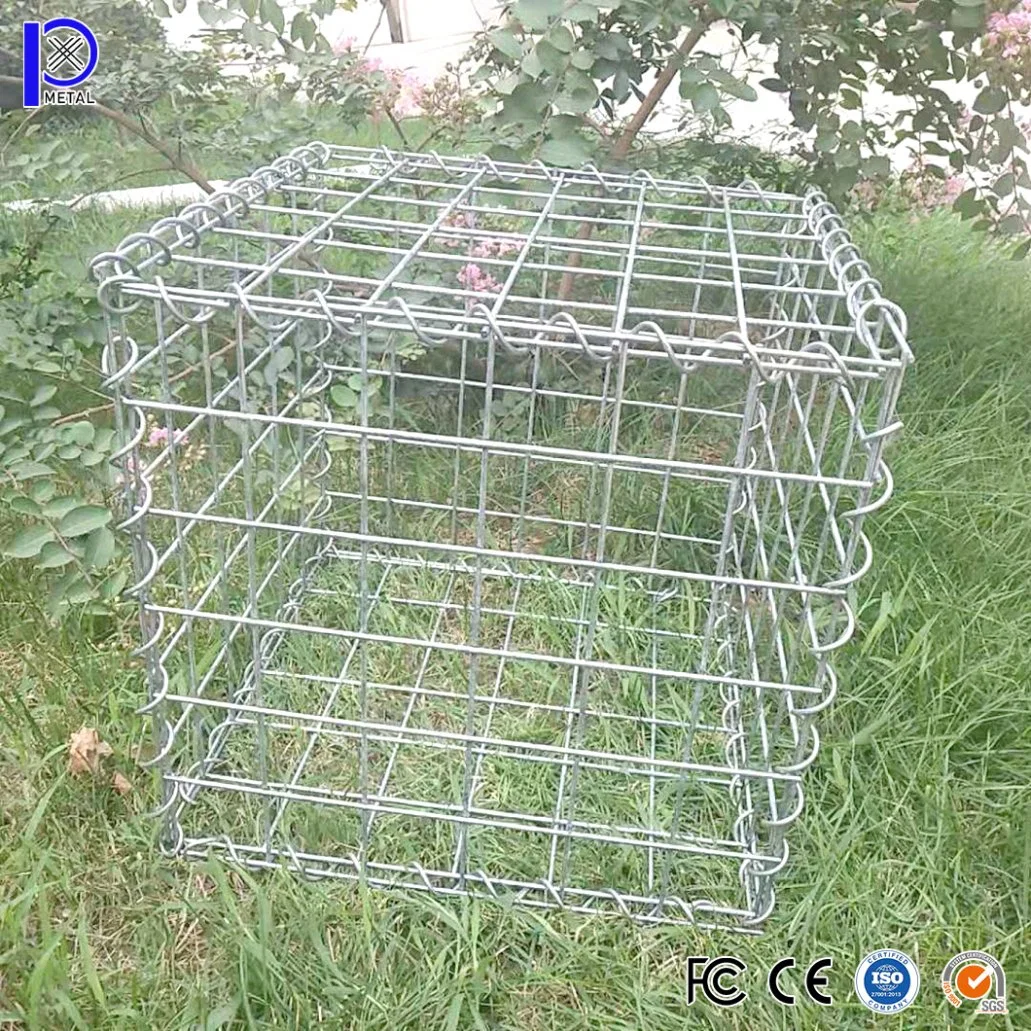 Pengxian SS316 paneles de malla de alambre soldado China Fabricantes 2000 X Gabion 300 X 300 mm Caja utilizada para retener gabion Pared